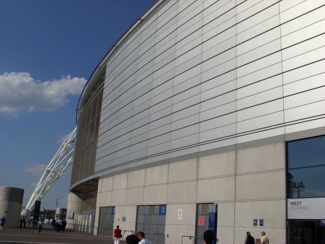 Rear of the West Stand